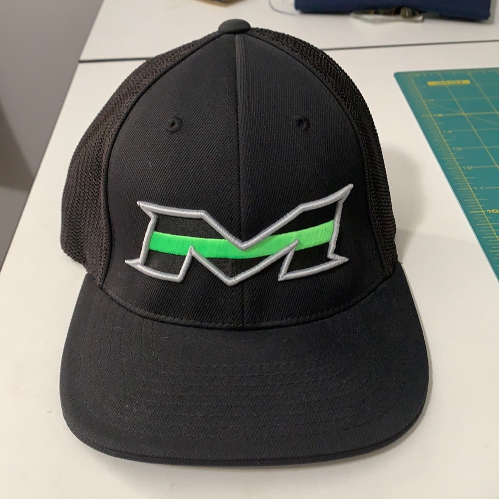 Miken brand flex fit hat.